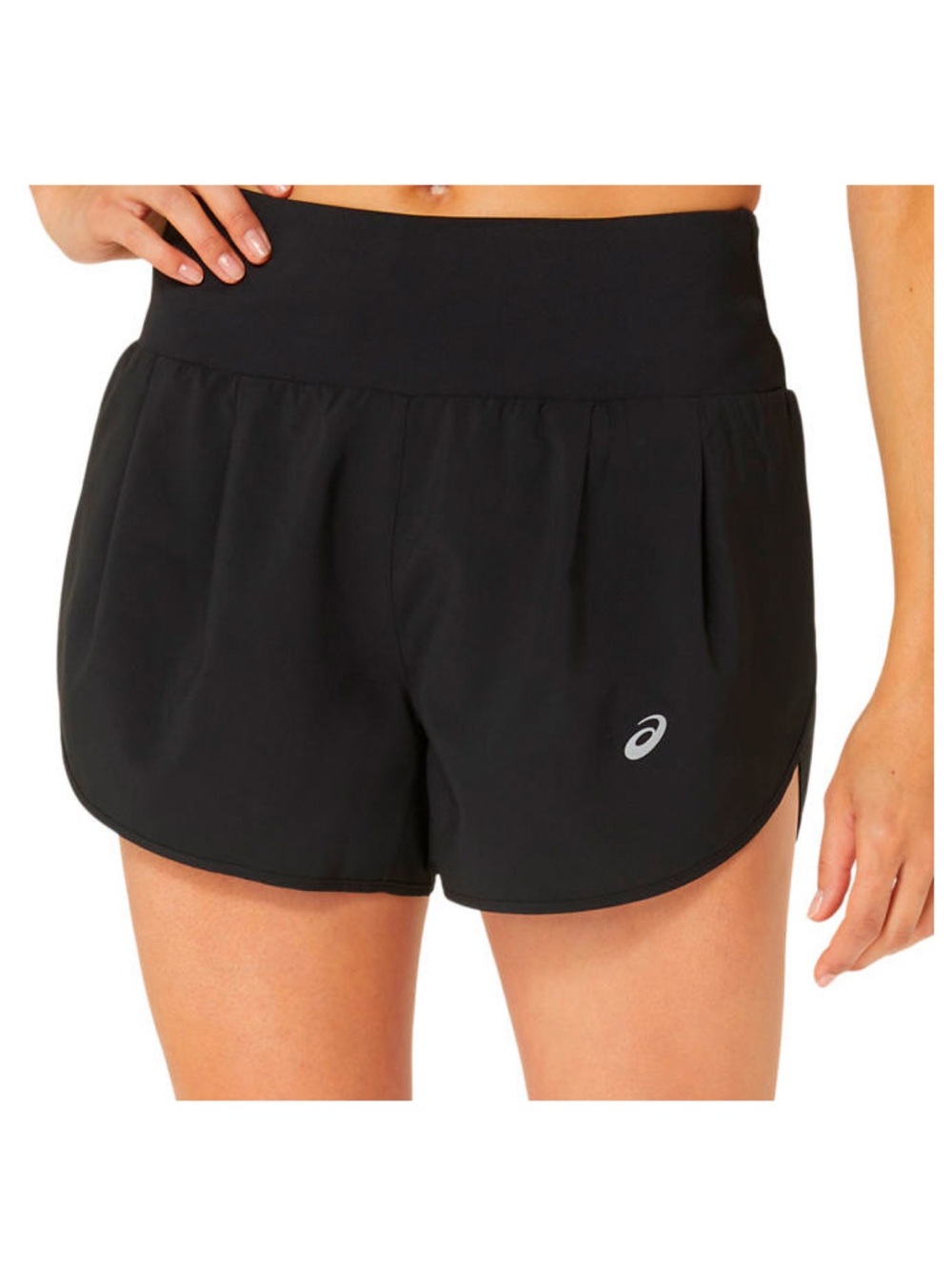 NWT ASICS 2 in 1 Black Women’s Athletic Running Shorts - XS